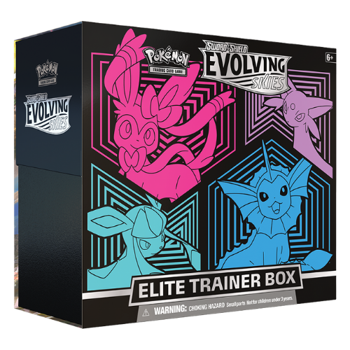 Sword & Shield: Evolving Skies - Elite Trainer Box (Glaceon/Vaporeon/Sylveon/Espeon)