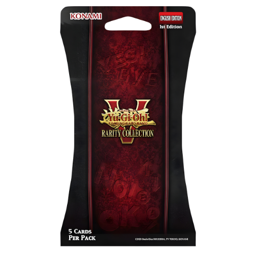 Yu-Gi-Oh: Rarity Collection 5 - Sleeved Booster Pack
