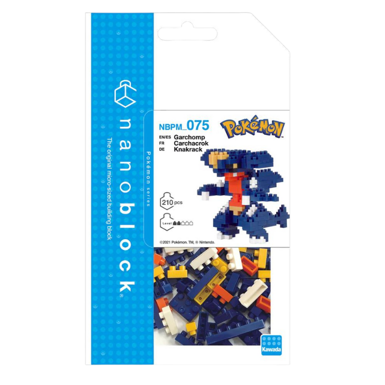 Nanoblock Pokemon - Garchomp