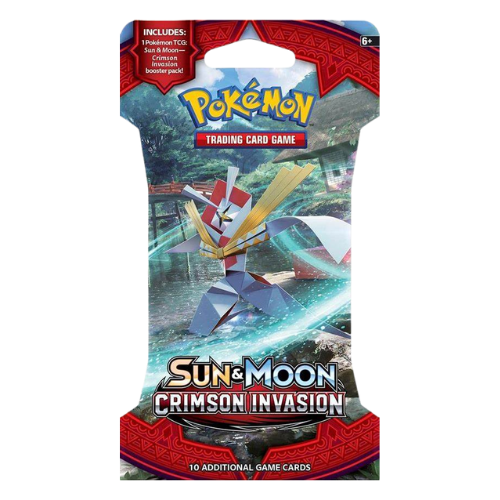 Sun & Moon: Crimson Invasion - Sleeved Booster Pack