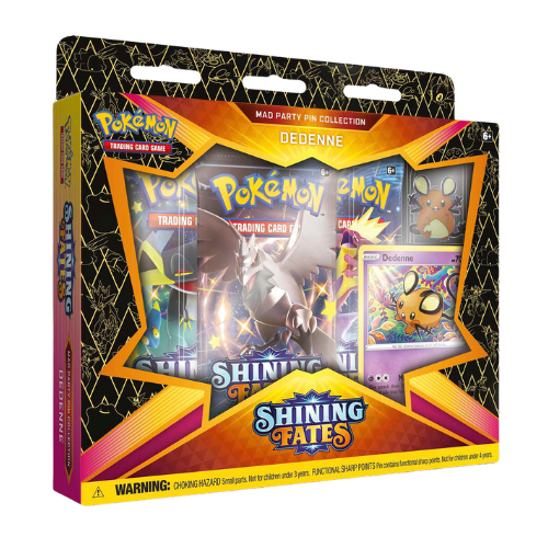 Shining Fates - Mad Party Pin Collection (Dedenne)