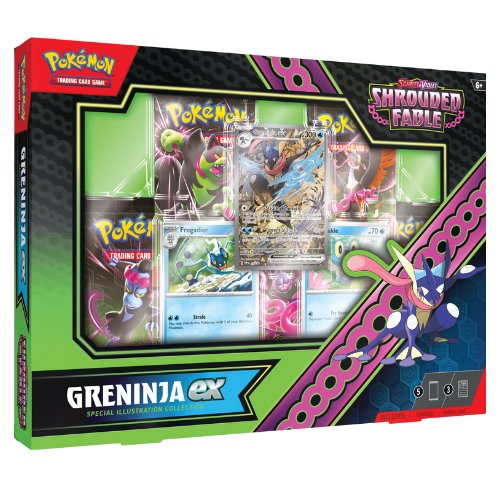 Scarlet & Violet: Shrouded Fable - Greninja Ex Illustration Collection