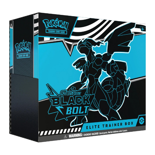 Scarlet & Violet: Black Bolt - Elite Trainer Box Troll Aus PTY LTD Scarlet & Violet: Black Bolt - Elite Trainer Box Troll Aus PTY LTD