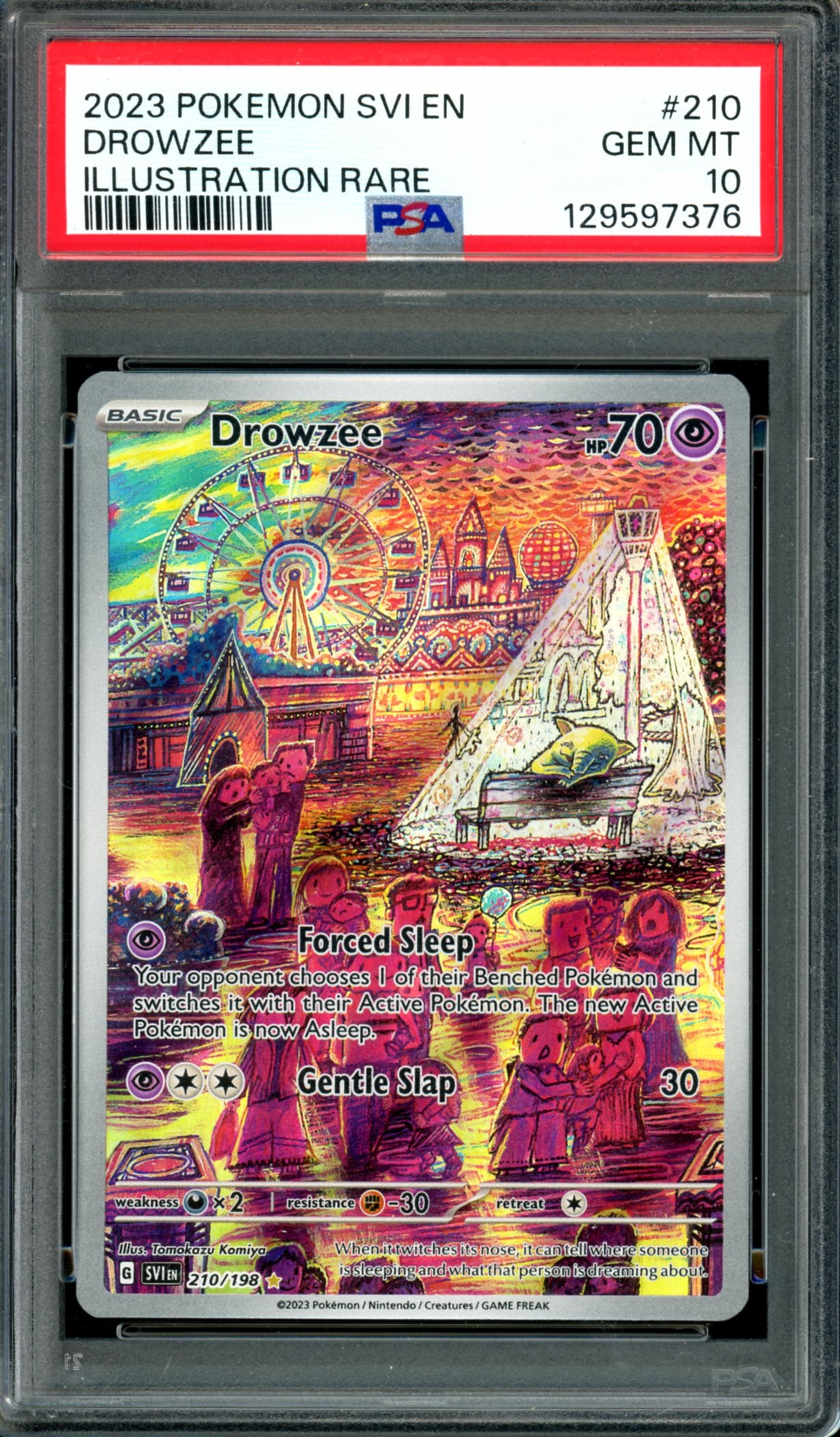 PSA 10 Drowzee (210/198) [SV Base Set] – Troll Aus PTY LTD