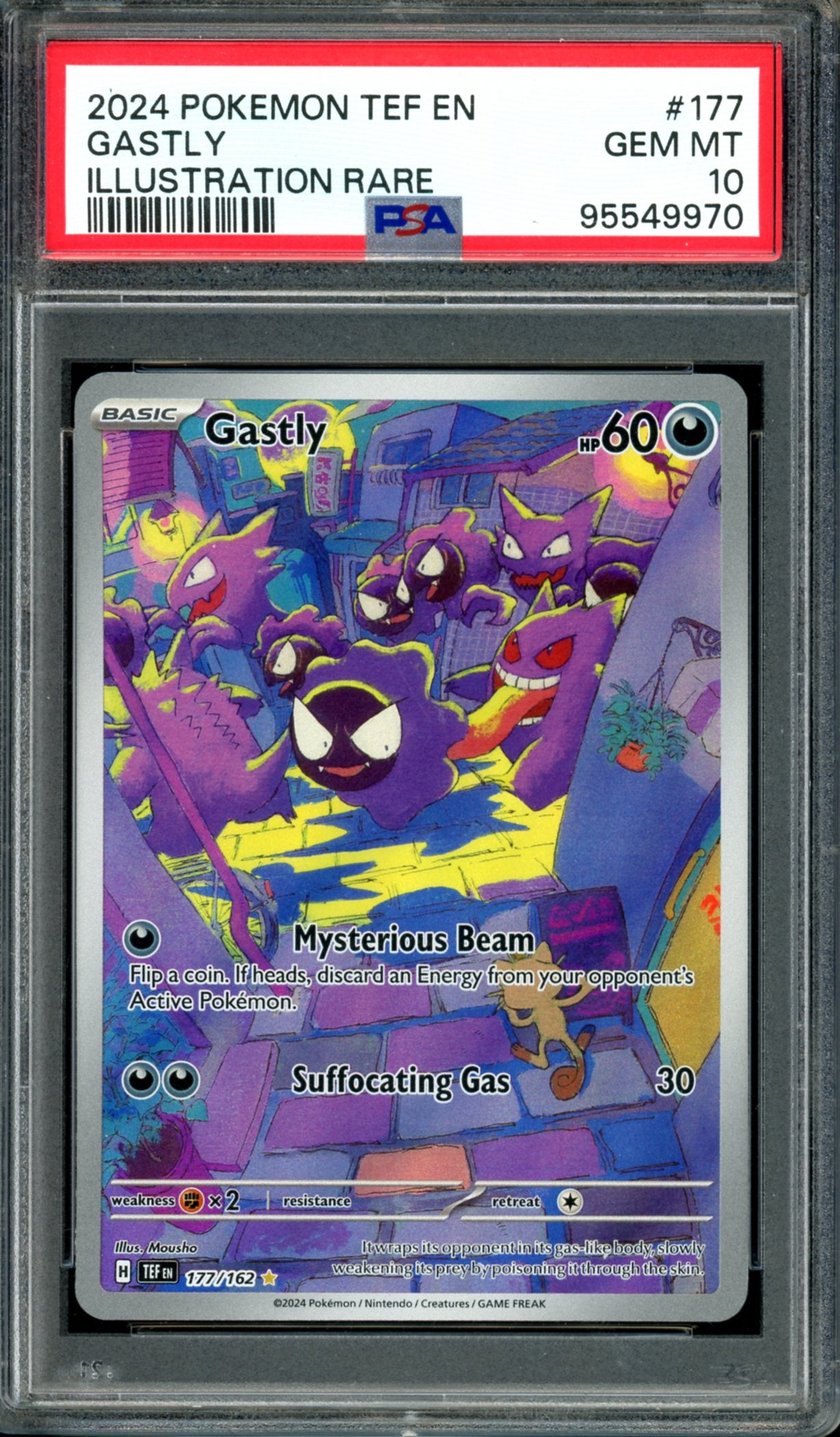 PSA 10 Gastly (177/162) [Temporal Forces] – Troll Aus PTY LTD
