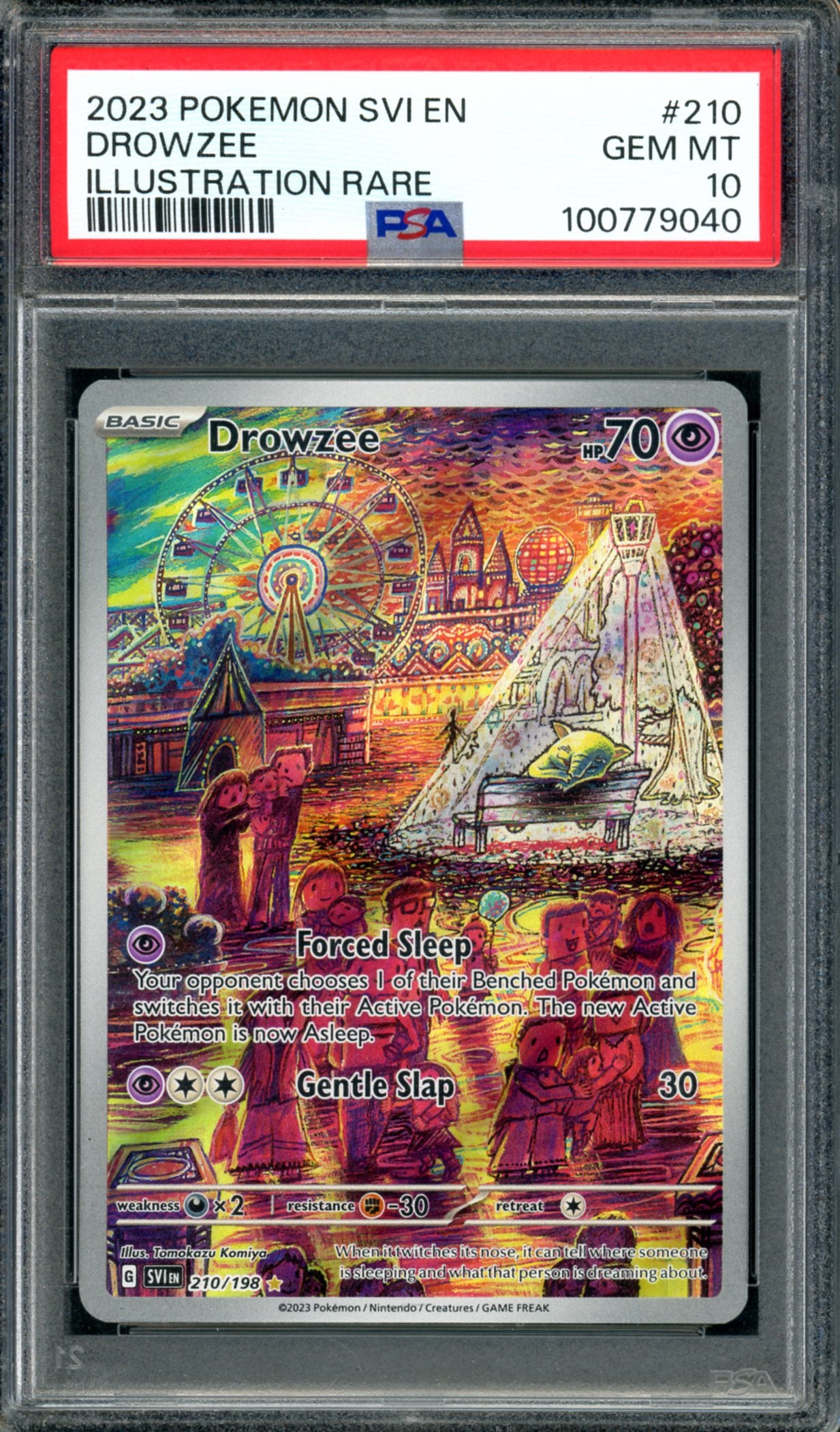 PSA 10 Drowzee (210/198) [SV Base Set] – Troll Aus PTY LTD
