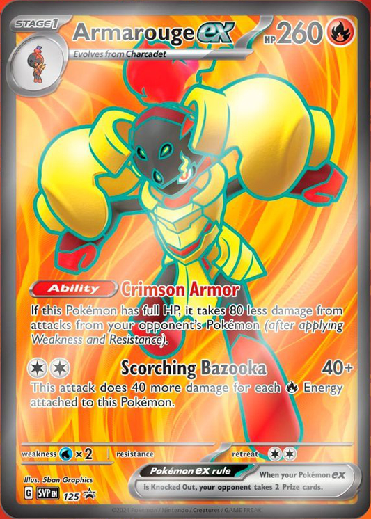 Armarouge ex - 125 (125) [SV: Scarlet & Violet Promo Cards]