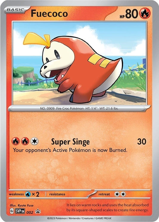 Fuecoco - 002 (002) [SV: Scarlet & Violet Promo Cards]