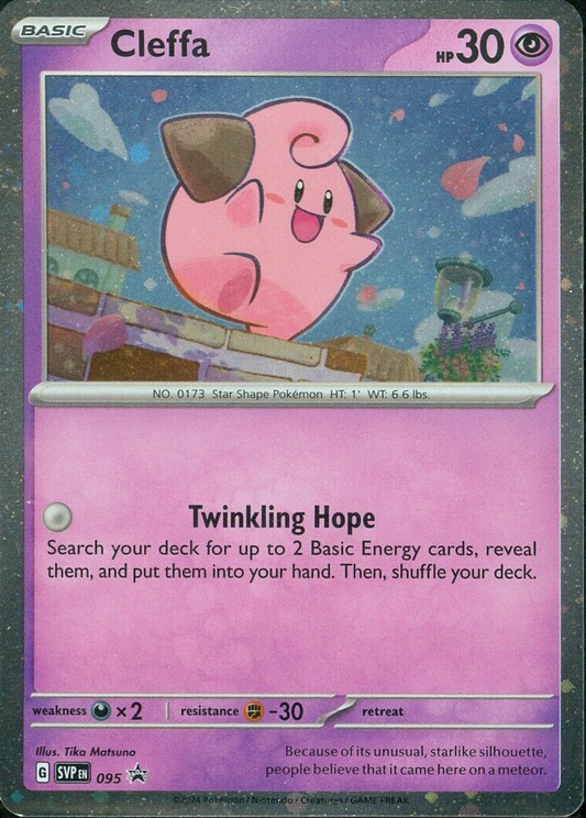 Cleffa - 095 (095) [SV: Scarlet & Violet Promo Cards]
