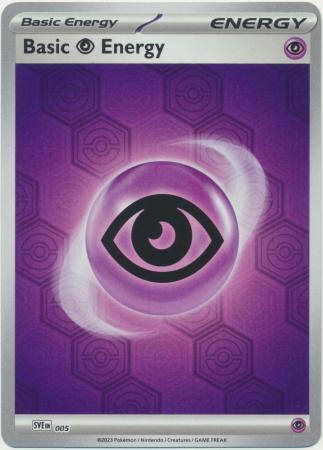 Basic Psychic Energy (SVE005) (Reverse Holo) [Scarlet & Violet: Shrouded Fable]