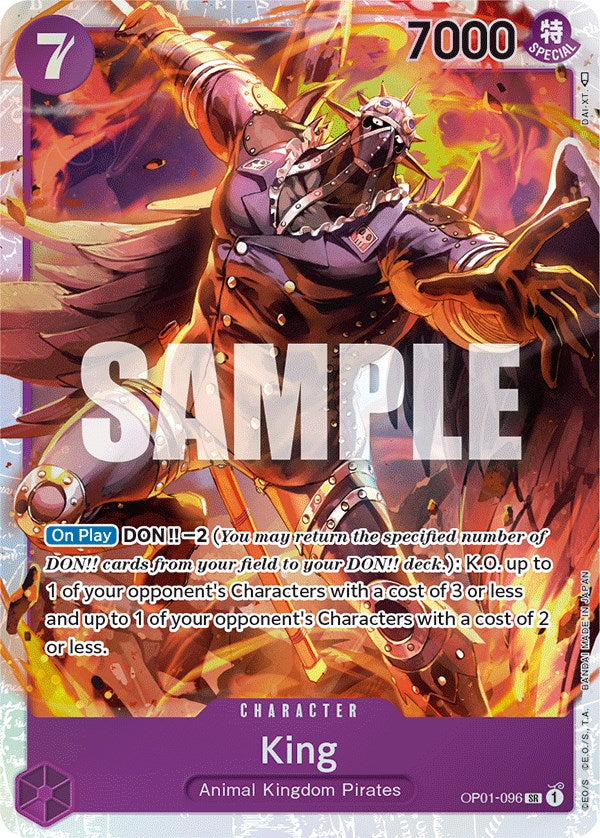 King (OP01-096) [Romance Dawn]