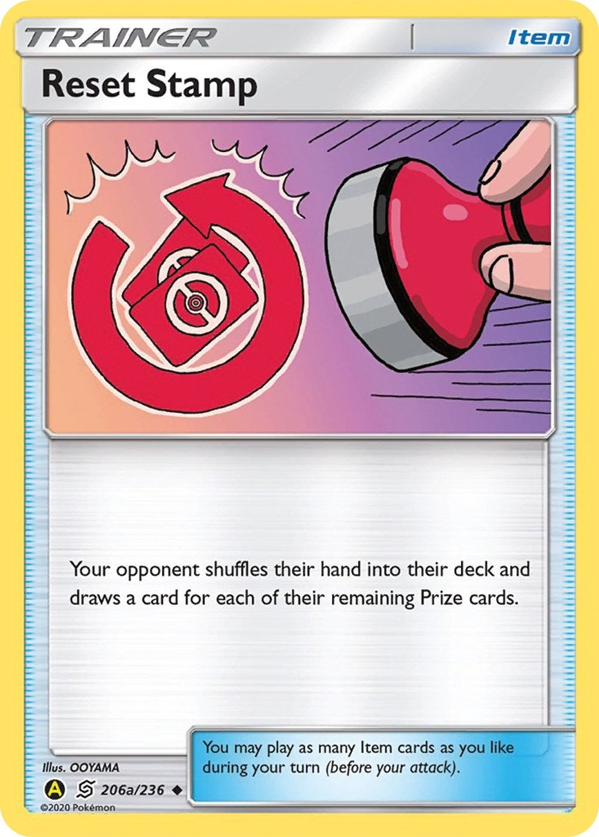 Reset Stamp (206a/236) [Alternate Art Promos]