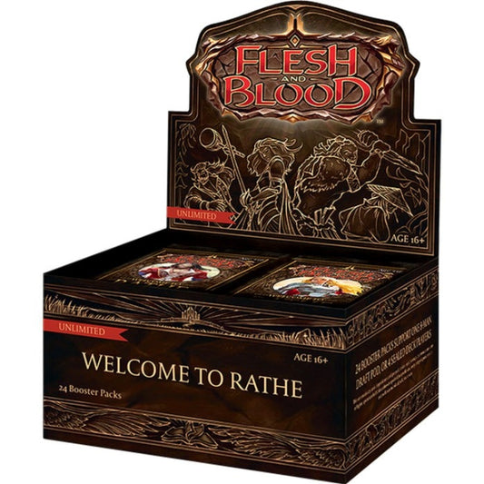 Image for Welcome to Rathe Booster Box [Unlimited Edition] - Flesh and Blood TCG