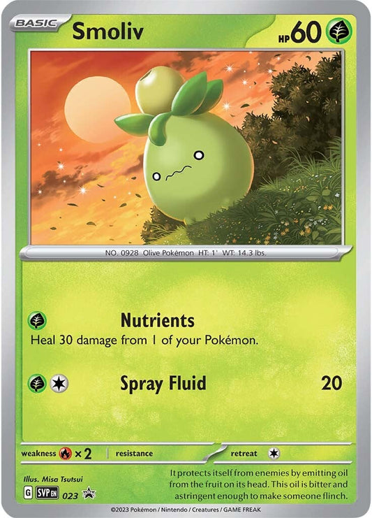 Smoliv - 023 (023) [SV: Scarlet & Violet Promo Cards]