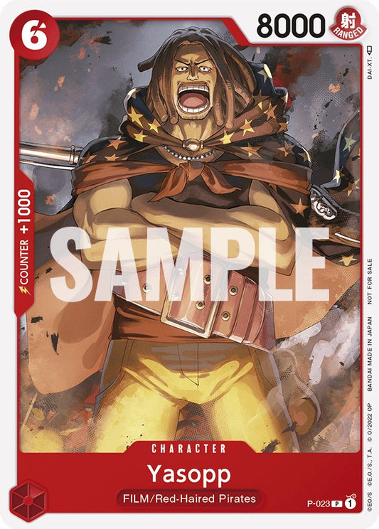 Yasopp (One Piece Film Red) (P-023) [One Piece Promotion Cards]