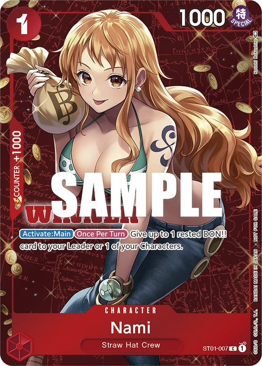 Nami (Tournament Pack Vol. 3) (ST01-007) [One Piece Promotion Cards]