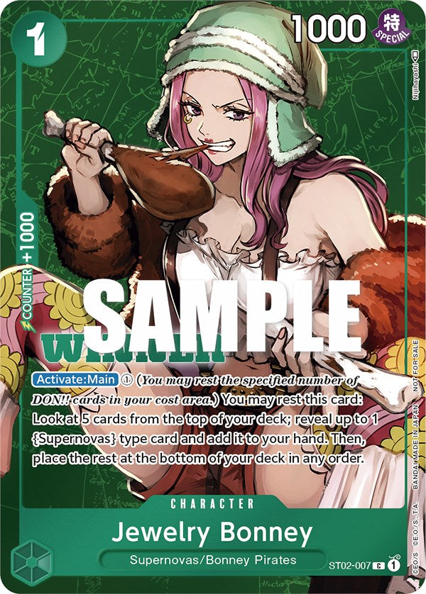 Jewelry Bonney (Tournament Pack Vol. 3) (ST02-007) [One Piece Promotion Cards]