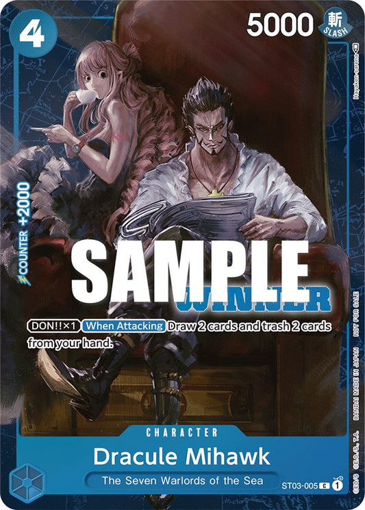 Dracule Mihawk (Winner Pack Vol. 4) (ST03-005) [One Piece Promotion Cards]