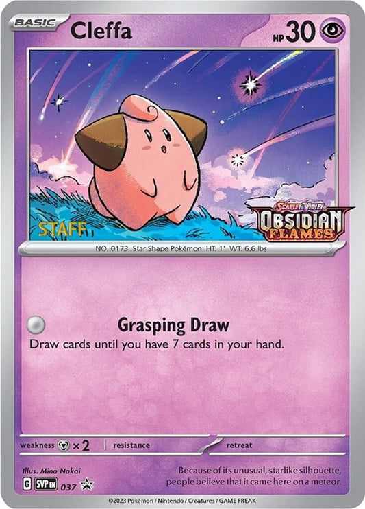 Cleffa - 037 (Prerelease) (037) [SV: Scarlet & Violet Promo Cards]