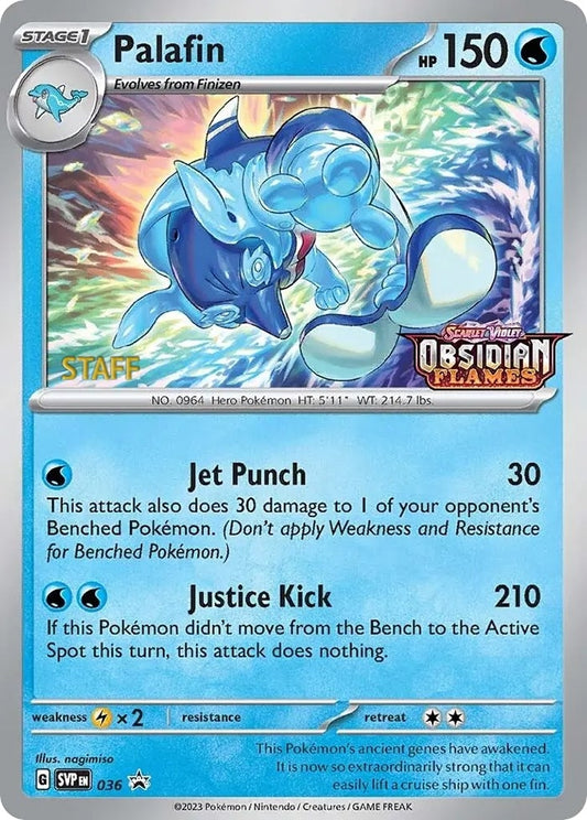 Palafin - 036 (Prerelease) (036) [SV: Scarlet & Violet Promo Cards]