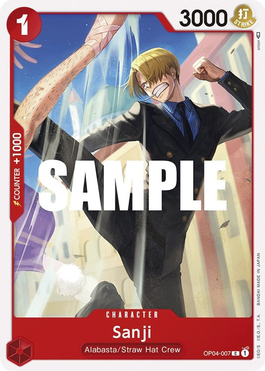 Sanji (OP04-007) [Kingdoms of Intrigue]