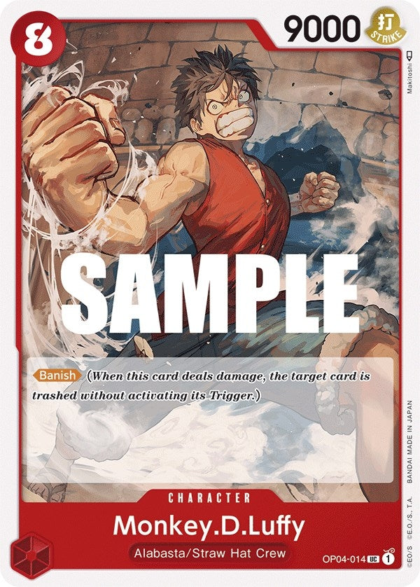Monkey.D.Luffy (OP04-014) [Kingdoms of Intrigue]
