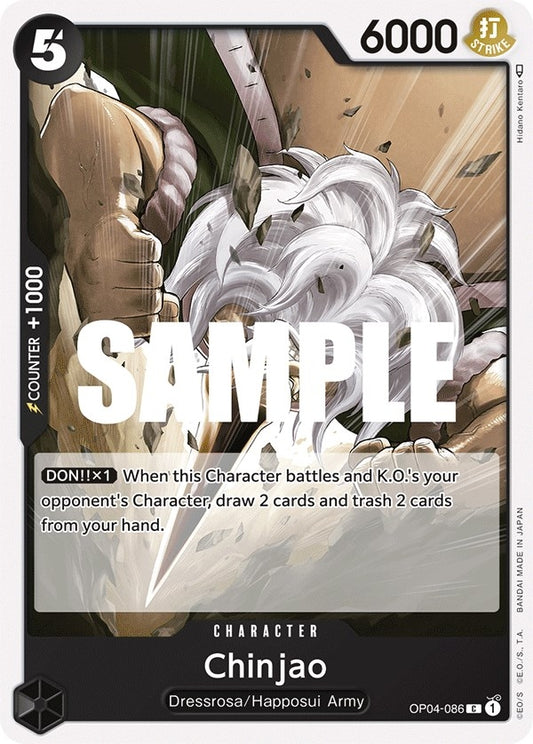 Chinjao (OP04-086) [Kingdoms of Intrigue]