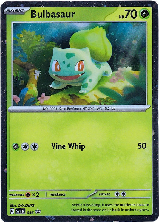 Bulbasaur - 046 (Cosmos Holo) (046) [SV: Scarlet & Violet Promo Cards]