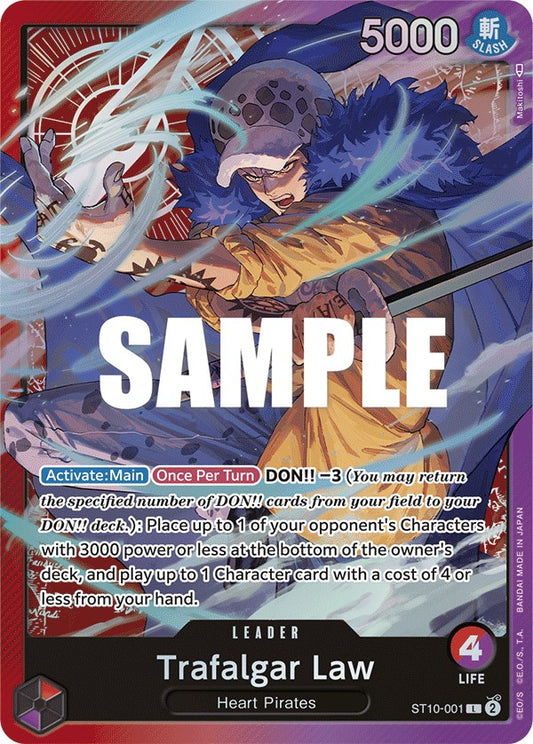 Trafalgar Law (ST10-001) [Ultra Deck: The Three Captains]