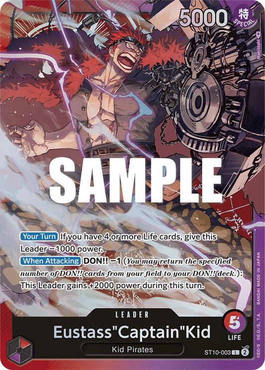 Eustass"Captain"Kid (ST10-003) [Ultra Deck: The Three Captains]