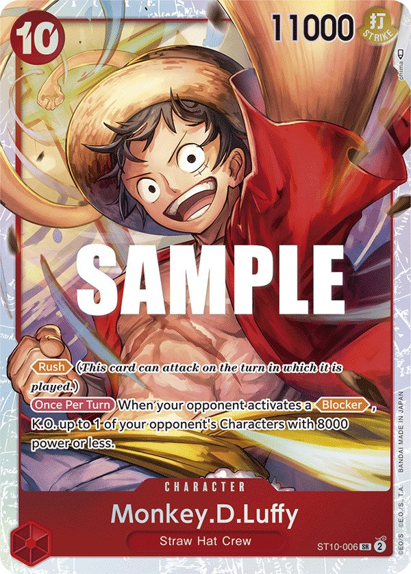 Monkey.D.Luffy (ST10-006) [Ultra Deck: The Three Captains]