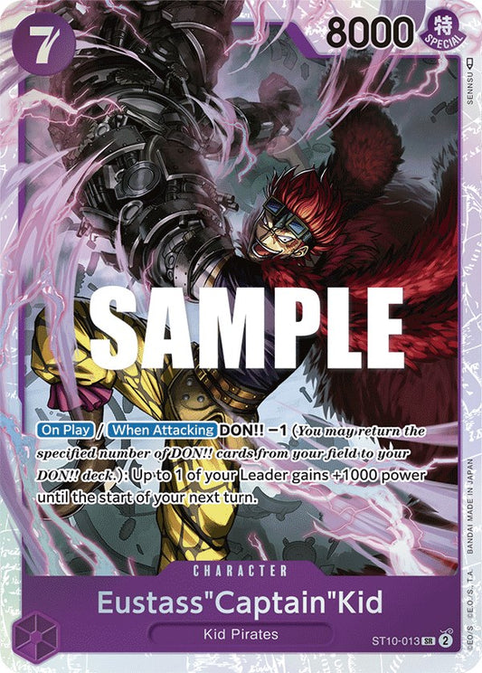 Eustass"Captain"Kid (ST10-013) [Ultra Deck: The Three Captains]