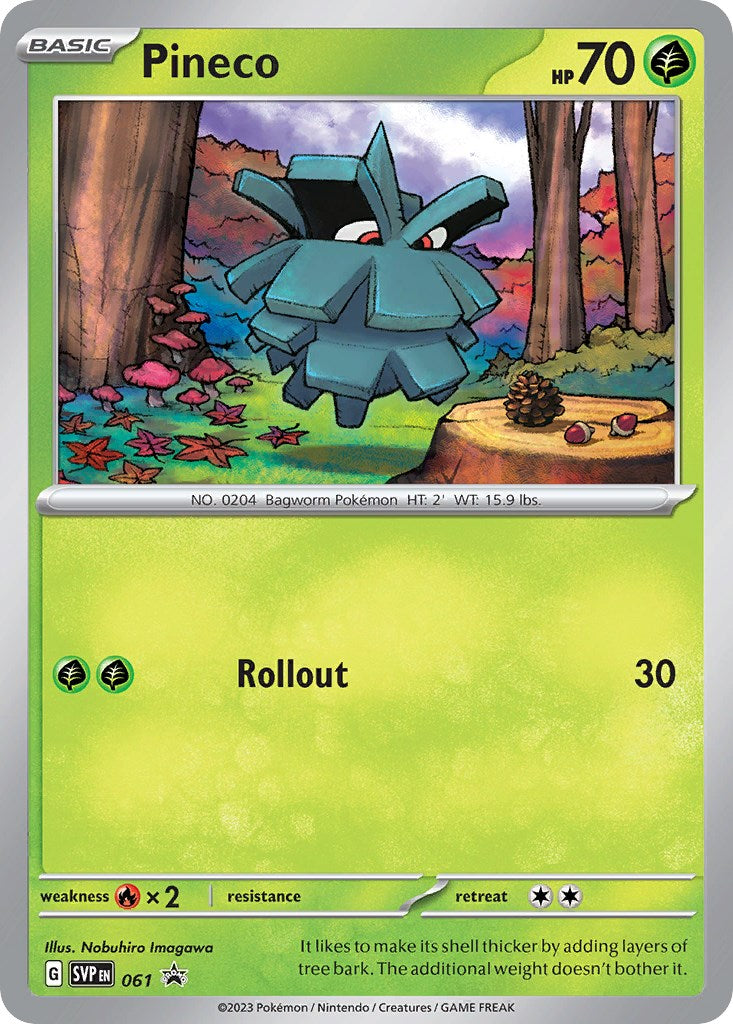 Pineco - 061 (061) [SV: Scarlet & Violet Promo Cards]