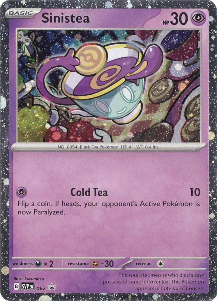 Sinistea - 062 (062) [SV: Scarlet & Violet Promo Cards]