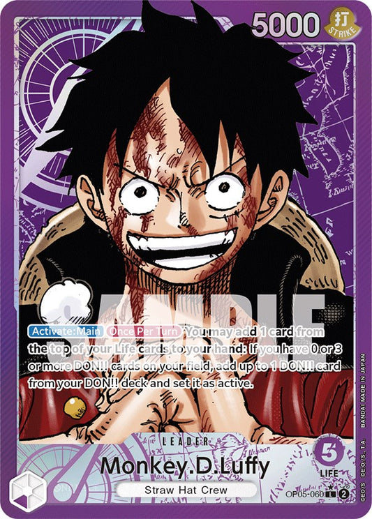 Monkey.D.Luffy (060) (Alternate Art) (OP05-060) [Awakening of the New Era]