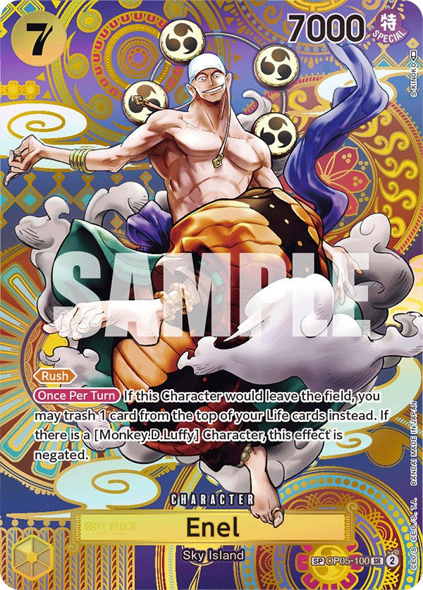 Enel (100) (OP05-100) [Awakening of the New Era]