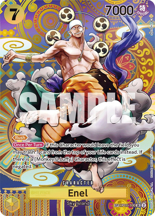 Enel (100) (OP05-100) [Awakening of the New Era]