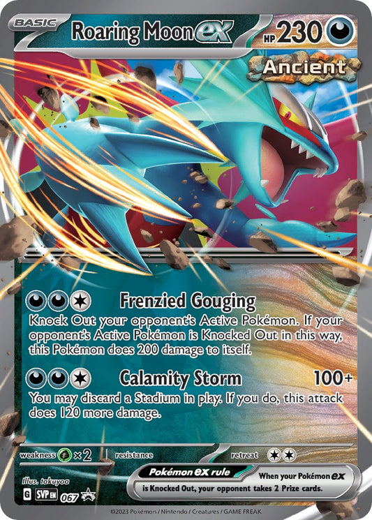 Roaring Moon ex - 067 (067) [SV: Scarlet & Violet Promo Cards]