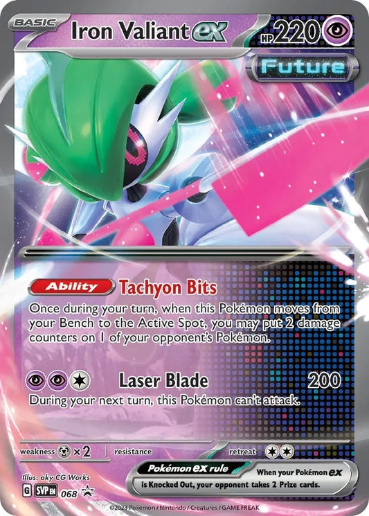 Iron Valiant ex - 068 (068) [SV: Scarlet & Violet Promo Cards]
