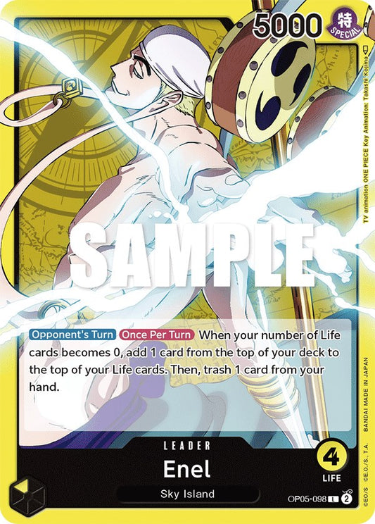 Enel (OP05-098) [Awakening of the New Era]
