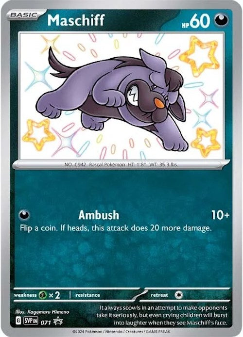Maschiff - 071 (071) [SV: Scarlet & Violet Promo Cards]