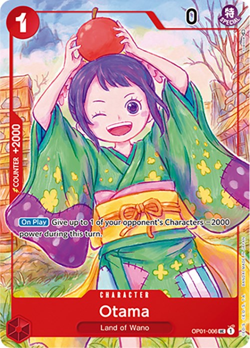 Otama (Japanese 1st Anniversary Set) (OP01-006) [One Piece Promotion Cards]
