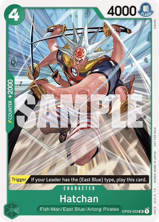 Hatchan (Tournament Pack Vol. 6) (OP03-033) [One Piece Promotion Cards]