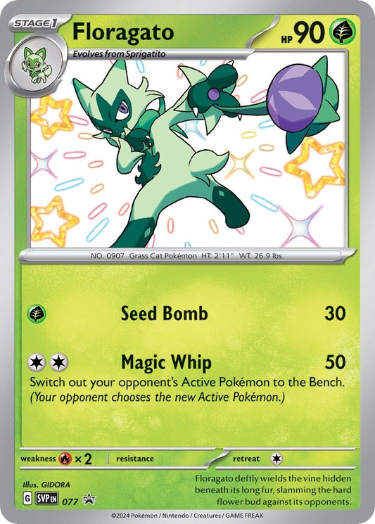Floragato - 077 (077) [SV: Scarlet & Violet Promo Cards]