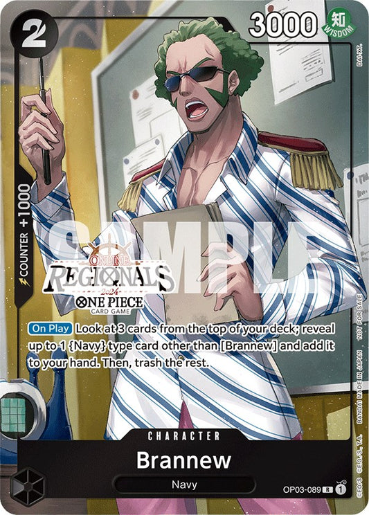 Brannew (Online Regional 2024) (OP03-089) [One Piece Promotion Cards]