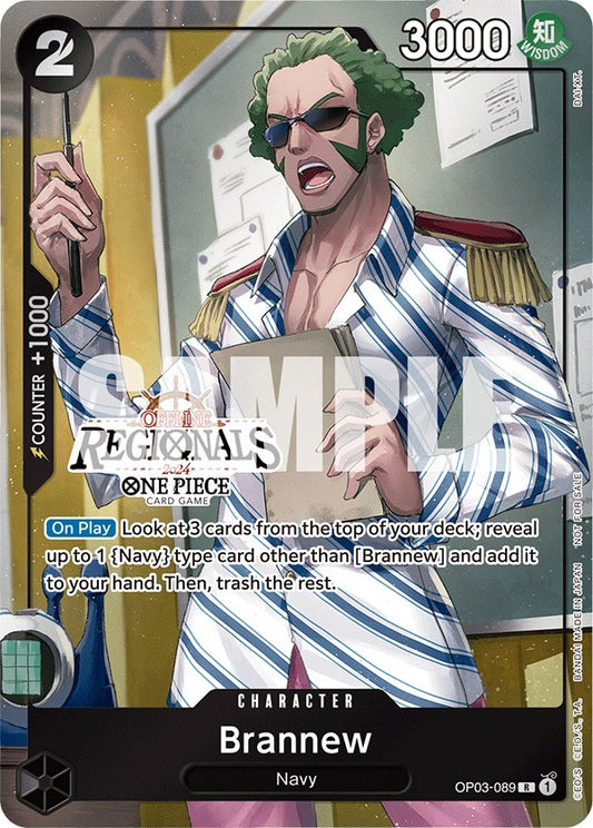 Brannew (Offline Regional 2024) (OP03-089) [One Piece Promotion Cards]
