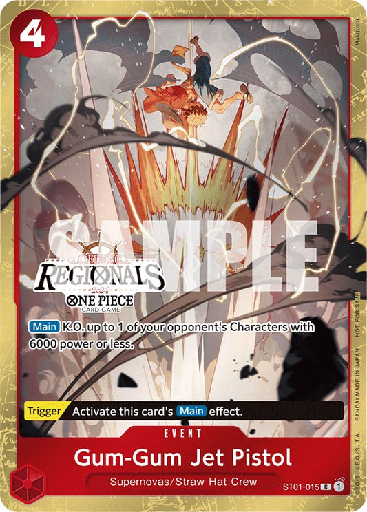 Gum-Gum Jet Pistol (Offline Regional 2024) (ST01-015) [One Piece Promotion Cards]