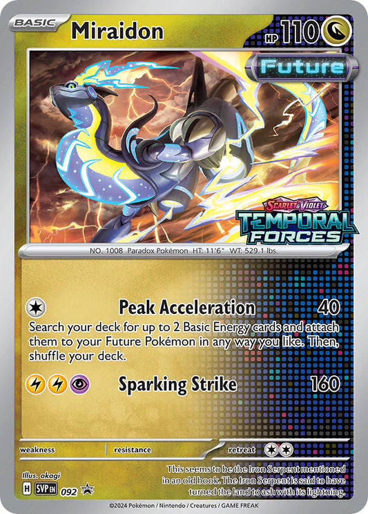 Miraidon - 092 (Prerelease) (092) [SV: Scarlet & Violet Promo Cards]