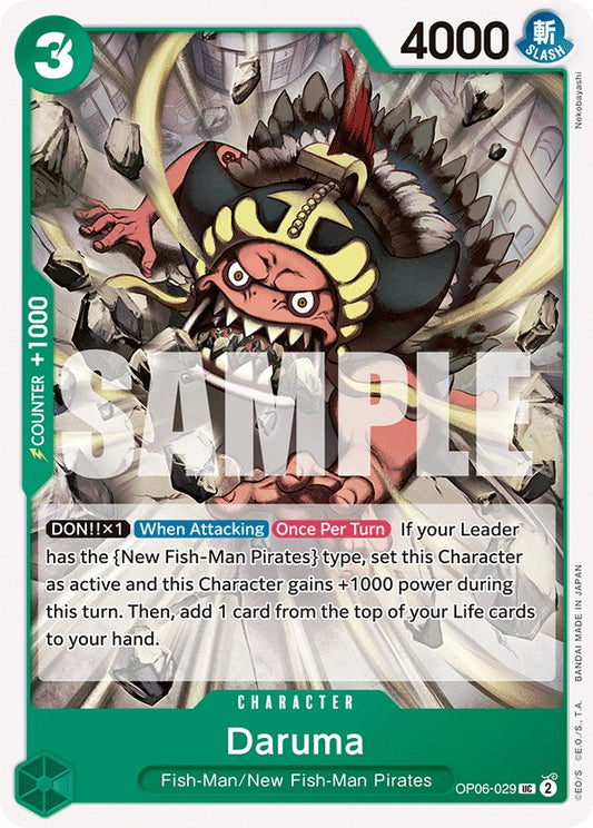 Daruma (OP06-029) [Wings of the Captain]