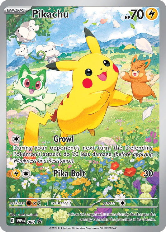 Pikachu - 088 (088) [SV: Scarlet & Violet Promo Cards]